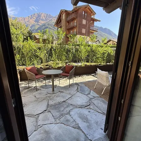 2br Terrace Mont Blanc View & Parking